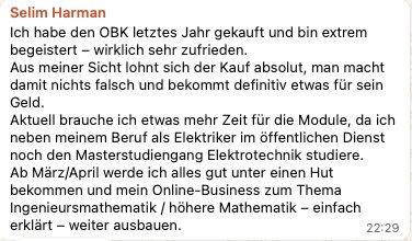 Review von Selim Harman