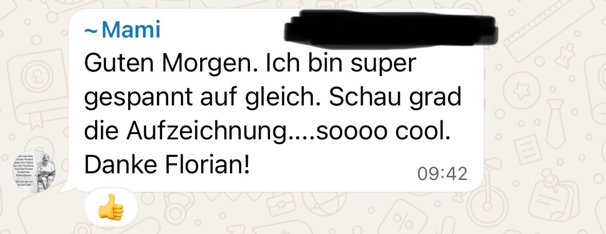Review von Workshop-Teilnehmerin