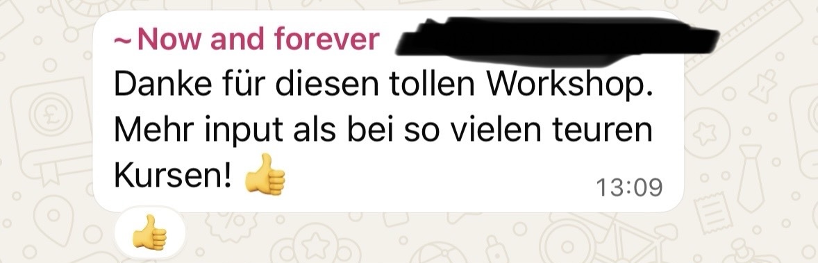 Review von Now and forever