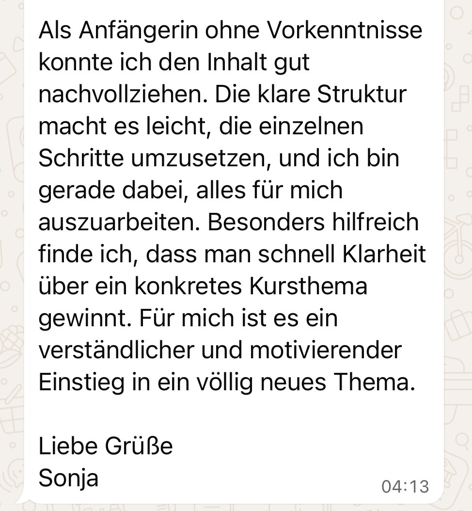 Review von Sonja