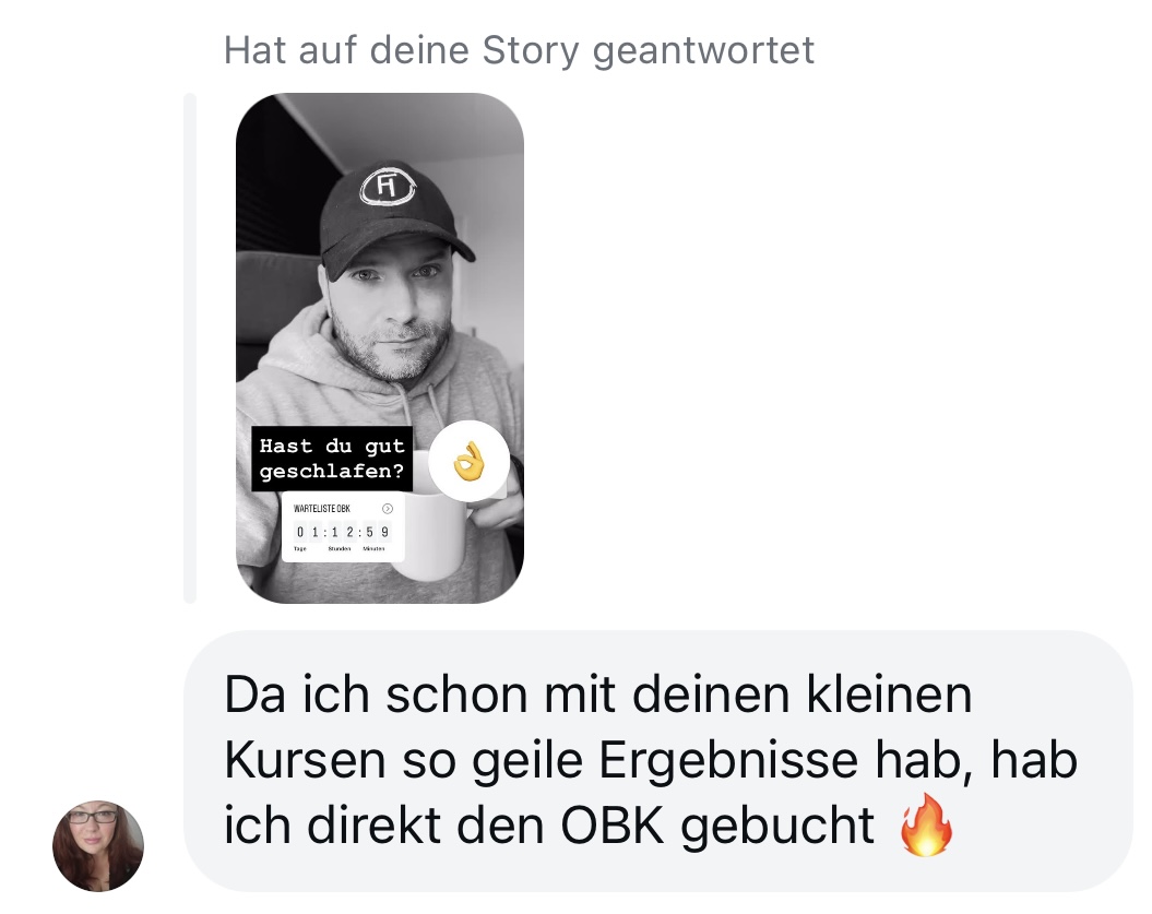 Review von OBK-Kundin (Instagram)